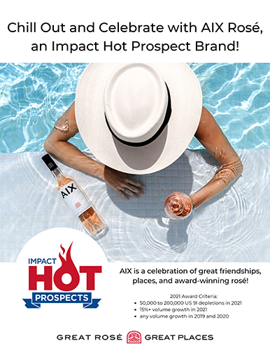 AIX Rosé Impact Hot Prospect Brand Sell Sheet