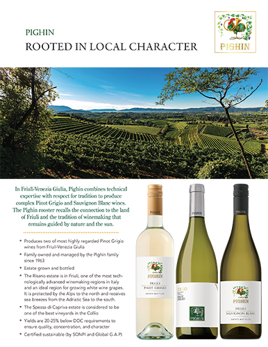 Pighin Family Sell Sheet