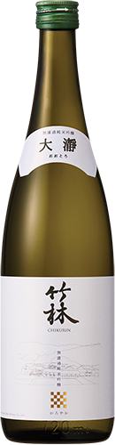 Chikurin Junmai Ginjo Namazake Spring Seasonal Bottle Image