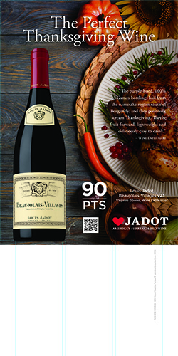 Beaujolais-Villages 2023 Thanksgiving Case Card – 90 Points
