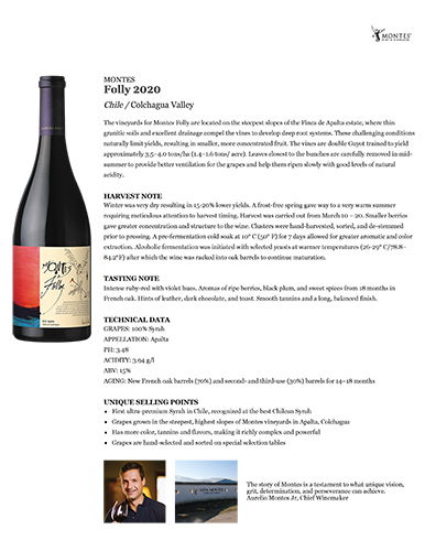 Folly 2020 Fact Sheet