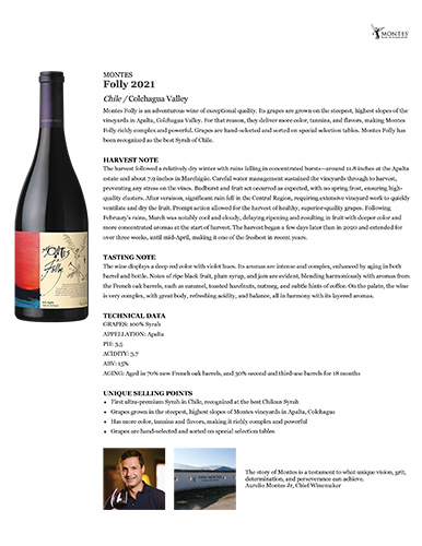 Folly 2021 Fact Sheet