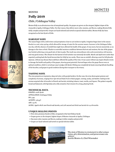 Folly 2019 Fact Sheet