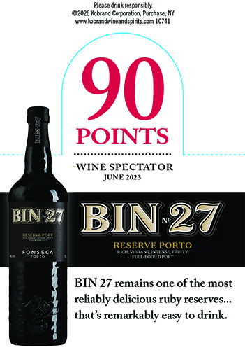 BIN 27 Porto Wine Spectator Necker – 90 Points