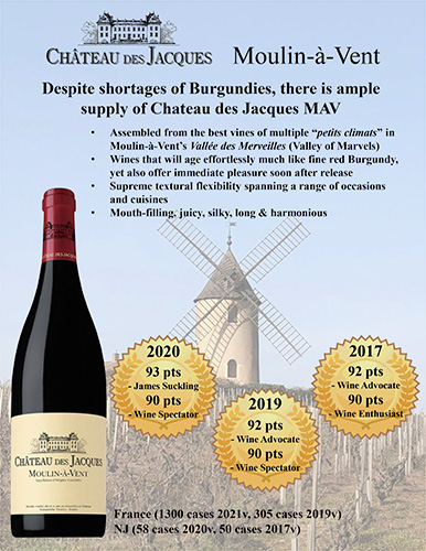 Moulin-à-Vent Sell Sheet – 90+ Point Scores