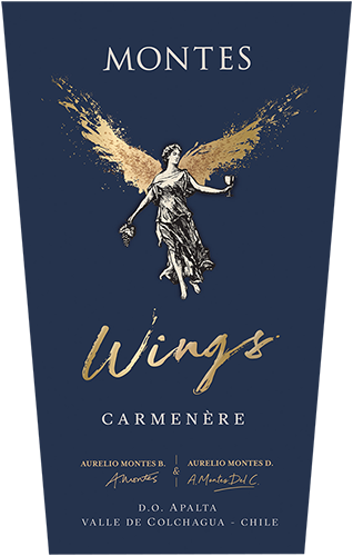 Wings Carmenère Front Label