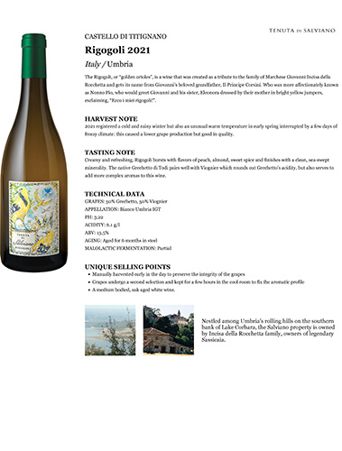 Rigogoli 2021 Fact Sheet