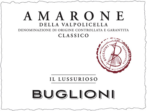Il Lussurioso Amarone della Valpolicella Classico DOCG Front Label
