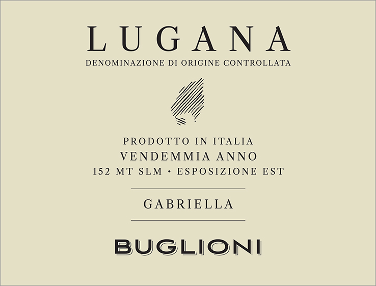 Lugana Gabriella Front Label