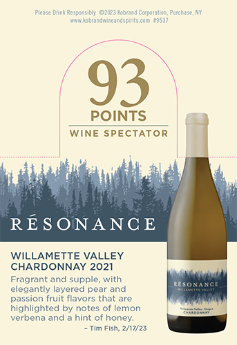 Willamette Valley Chardonnay 2021 Necker (93 Points)