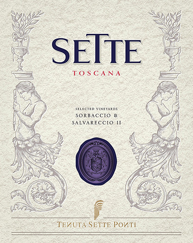 Sette Toscana Front Label