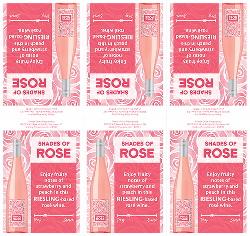 Rose Shelf Talker