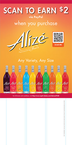 Summer 2023 Alizé QR Code Offer Case Card