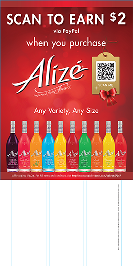 Alizé Holiday QR Rebate