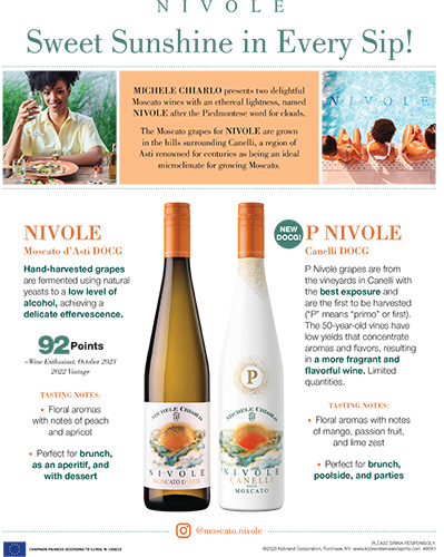 Nivole & P Nivole Moscato d’Asti DOCG Sell Sheet