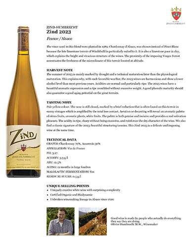 Zind 2023 Fact Sheet