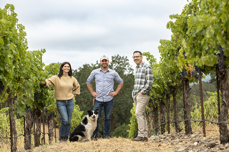 Jake Terrell, Chris Louton, and Katie Madigan Portrait