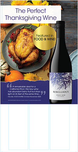 Rebellious Food & Wine Case Card