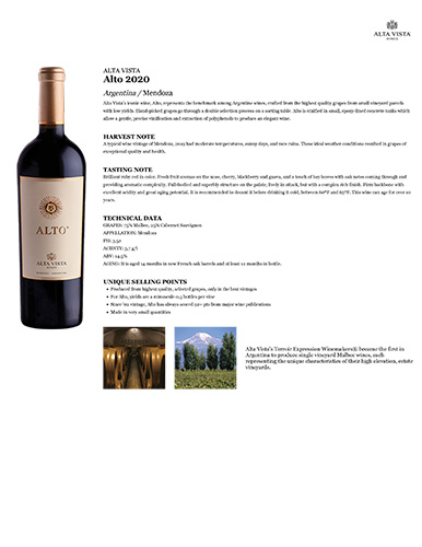 Alto 2020 Fact Sheet