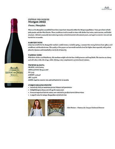 Morgon 2023 Fact Sheet