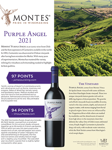 Purple Angel 2021 Sell Sheet – 90+ Point Scores