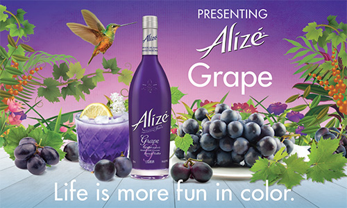 Alizé Grape Recipe Card