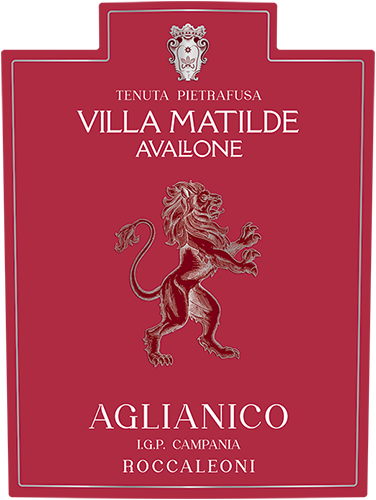 Aglianico Campania IGP Front Label