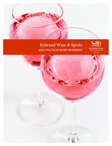 2025 Kobrand Vintage Rosé Offering Brochure