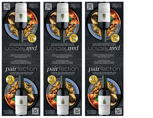 Sequoia Grove Pairfection Campaign Shelf Talker