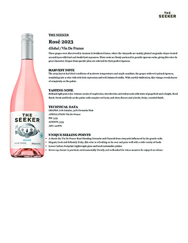 Rosé 2023 Fact Sheet