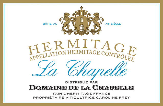 La Chapelle Hermitage Rouge Front Label