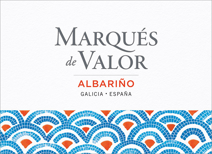 Marqués de Valor Albarino Front Label