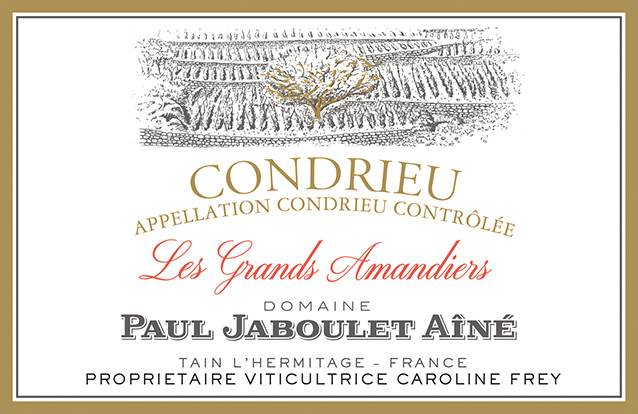 Les Grands Amandiers Condrieu Front Label