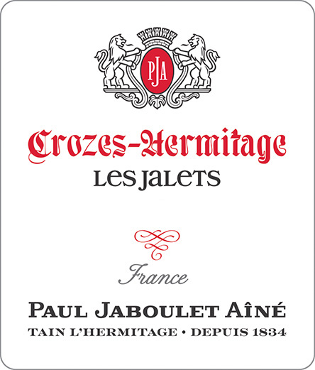 Les Jalets Crozes-Hermitage Rouge Front Label – NEW