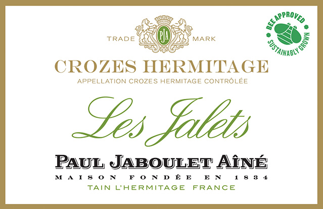 Les Jalets Crozes-Hermitage Blanc Front Label