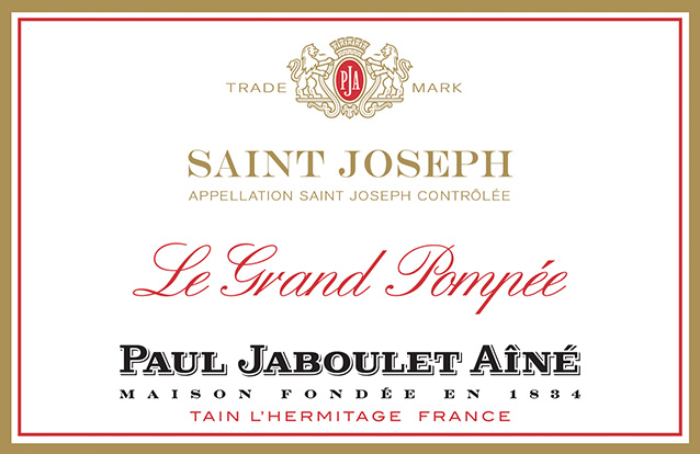 Le Grand Pompée Saint-Joseph Rouge Front Label