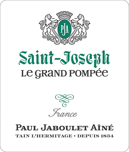 Le Grand Pompée Saint-Joseph Blanc Front Label – NEW