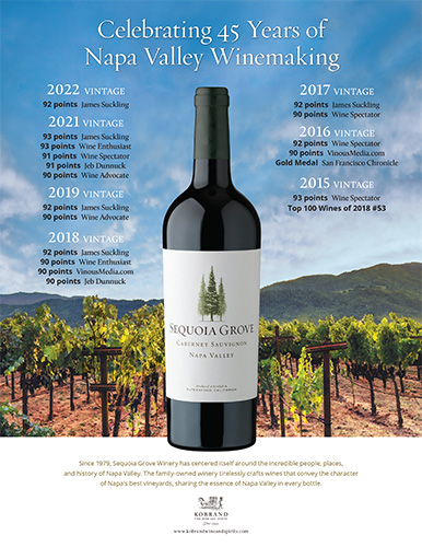 Sequoia Grove Accolade Sell Sheet (2 pages)