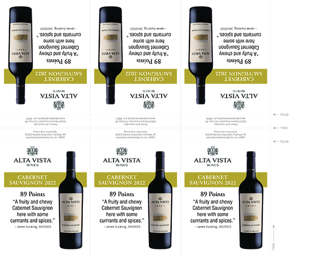 Cabernet Sauvignon 2022 Shelf Talker