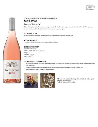 Rosé 2023 Fact Sheet