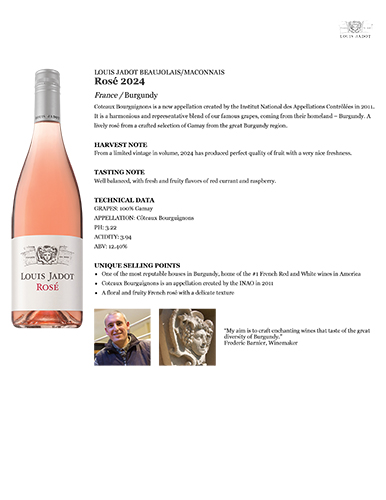 Rosé 2024 Fact Sheet