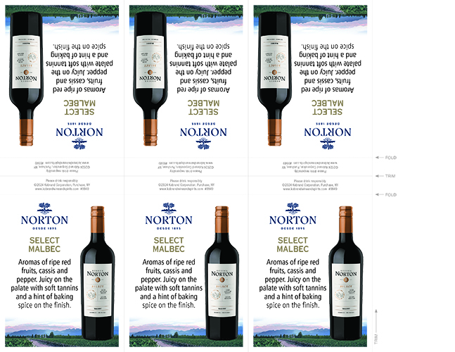 Select Malbec Shelf Talker