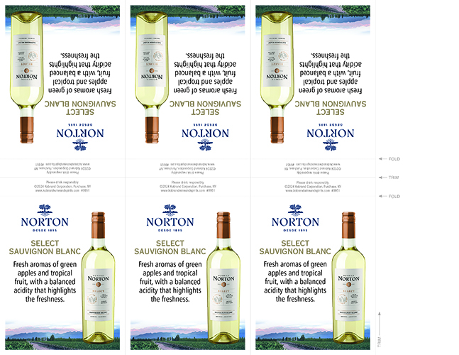 Select Sauvignon Blanc Shelf Talker