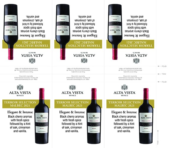 Terroir Selection Malbec 2021 Shelf Talker