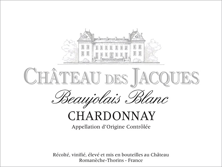 Beaujolais Blanc Chardonnay Front Label