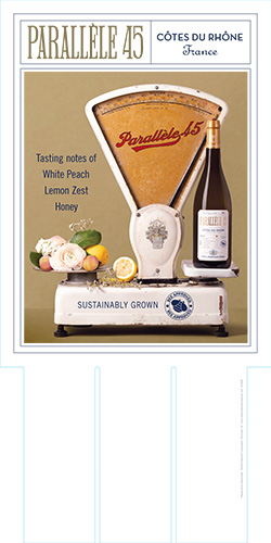 Parallèle 45 Côtes-du-Rhône Blanc Case Card