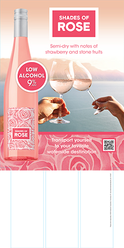 Shades of Rose Case Card