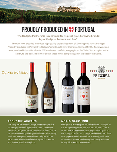 Portuguese Table Wines Sell Sheet
