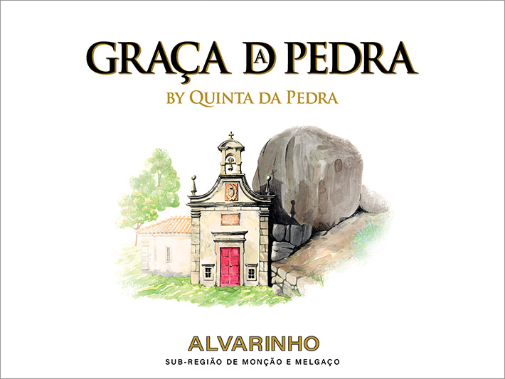 Graca da Pedra Alvarinho Front Label