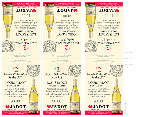 Pouilly-Fuissé  #2 White Wine Shelf Talker (Editable PDF)